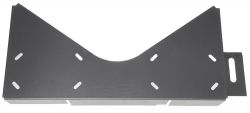 Stern Bottom Apron/Arch Metal - RAW